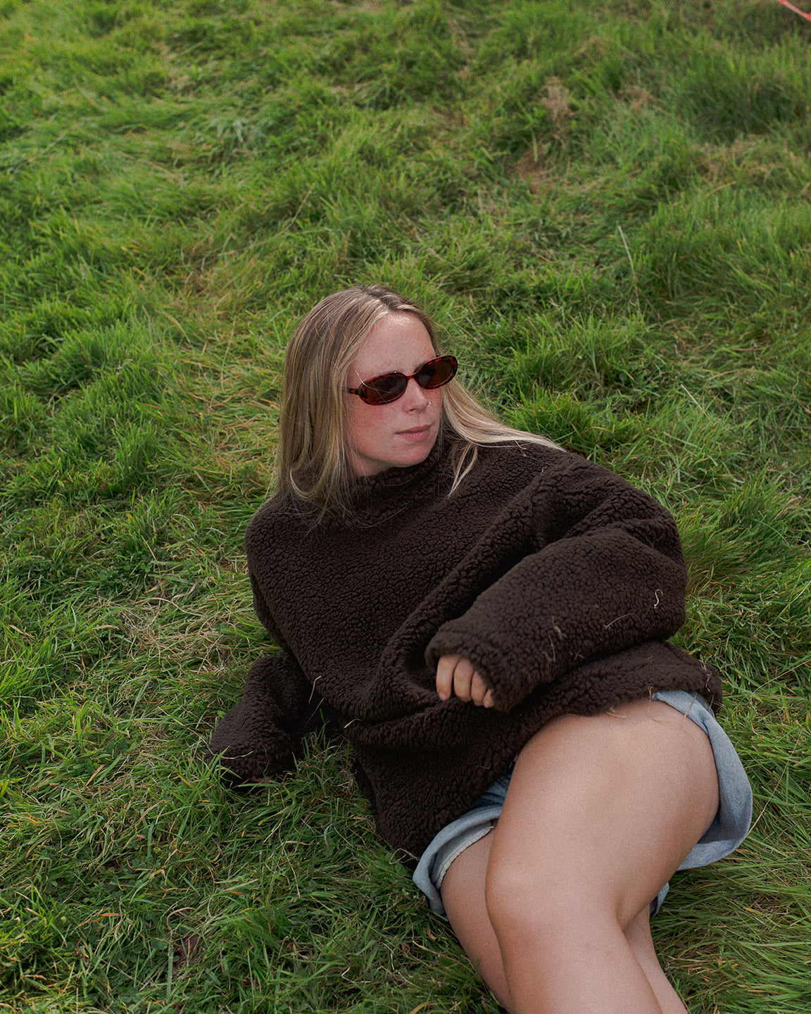 Sherpa Fleece - Rich Brown