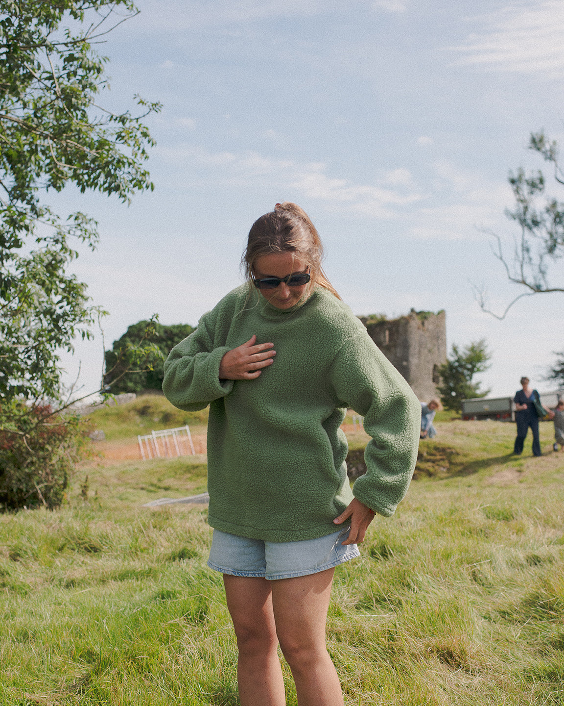 Sherpa Fleece - Spring Green
