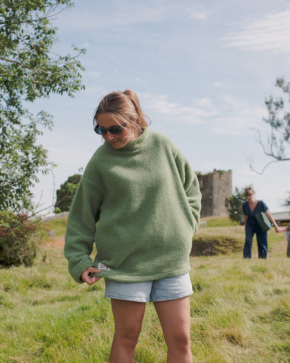 Sherpa Fleece - Spring Green