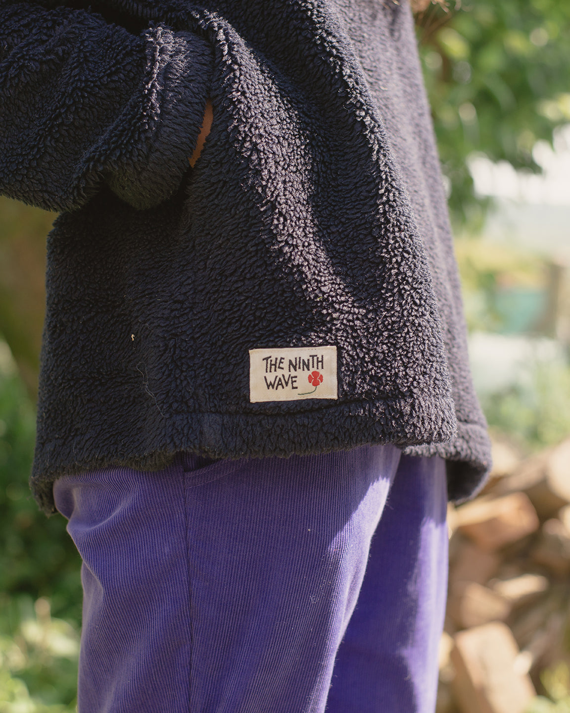 Sherpa Fleece - Midnight Blue