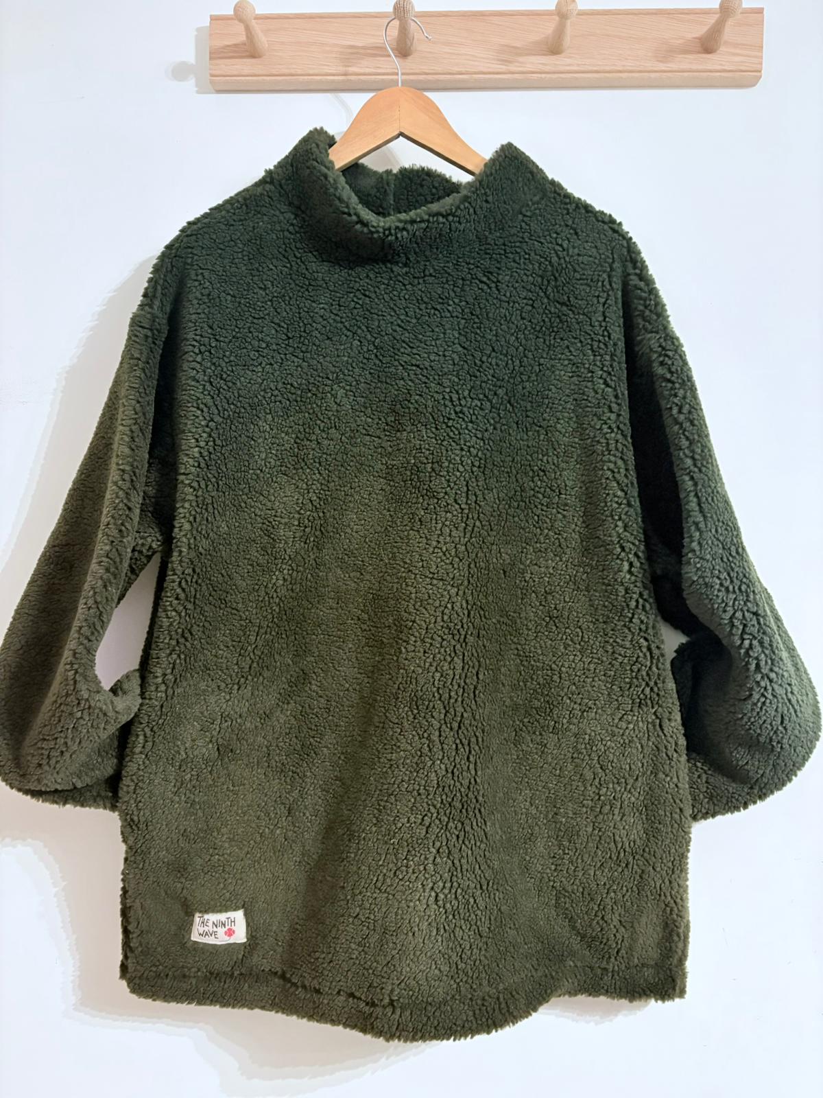 Sherpa Fleece - Dark Olive