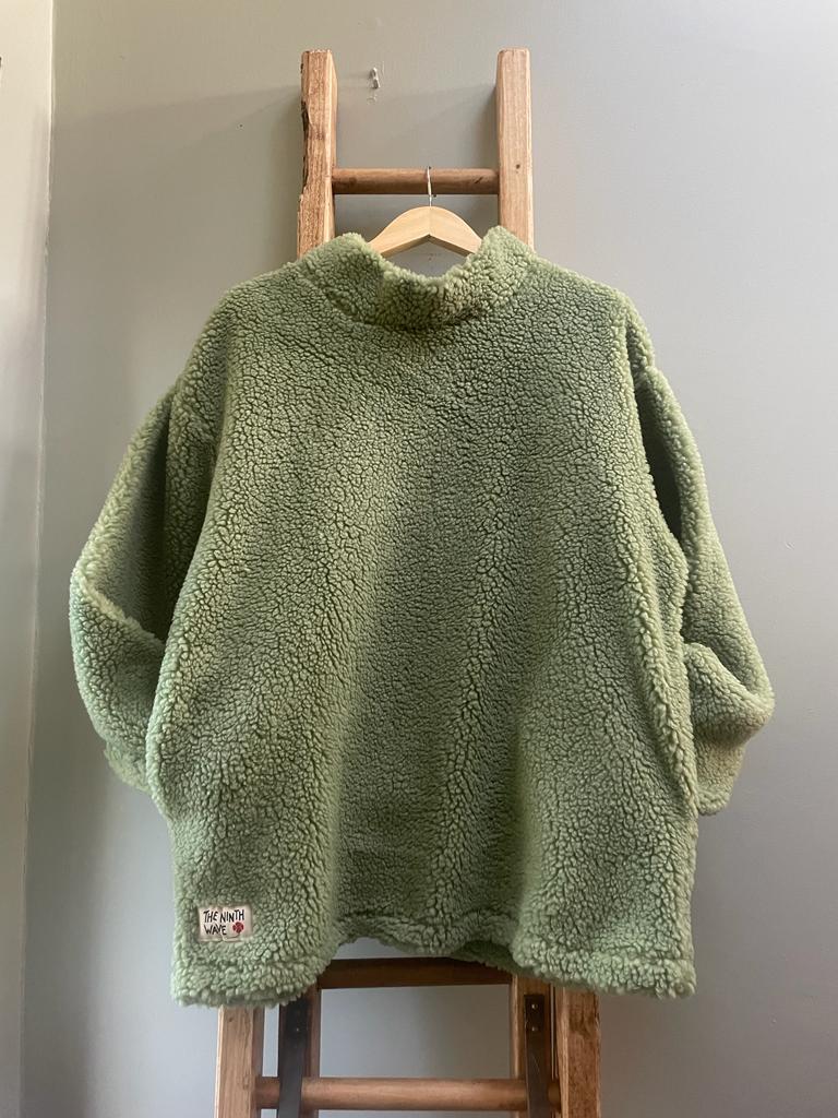 Sherpa Fleece  - Spring Green