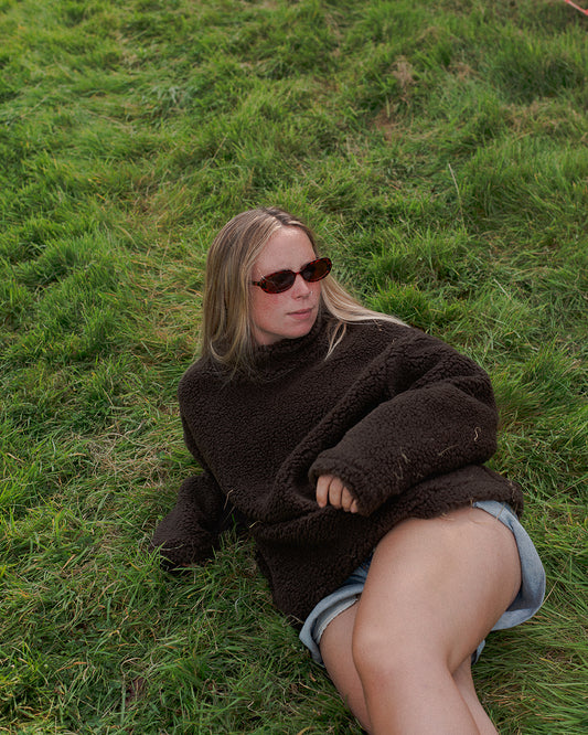 Sherpa Fleece  - Rich Brown