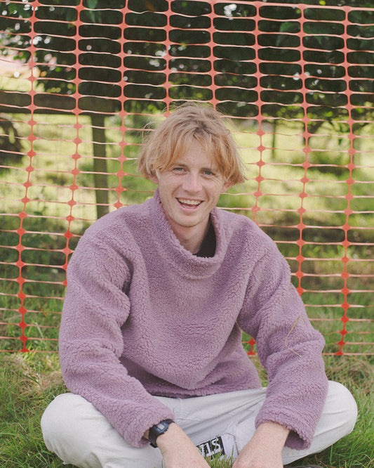 Sherpa Fleece  - Lavender