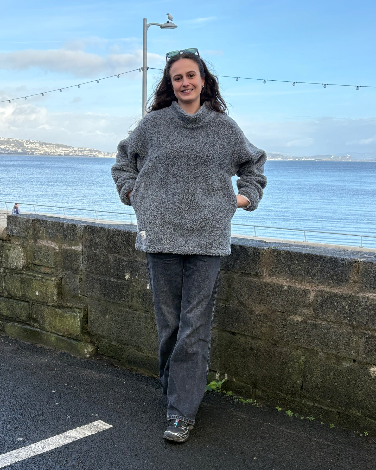 Sherpa Fleece  - Mid Grey