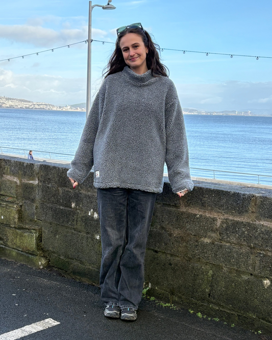 Sherpa Fleece  - Mid Grey