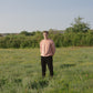 Organic Cotton Towelling Sweatshirt  - Old Rose
