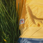 Organic Cotton Towelling Sweatshirt  - Sunflower